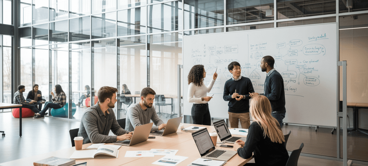 Software Engineering and Management Profil Header Bild (KI-Generiert)